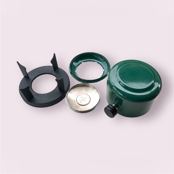 Copco Fondue Pot & Stand Enamel Hostess Set - Picture 10 of 12